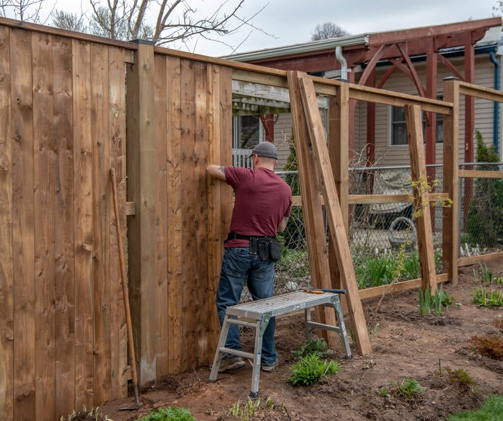 Building a Fence on an Easement
