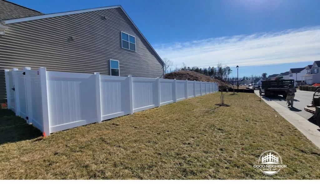 Low Maintenance Privacy for a Central Virginia New-Build